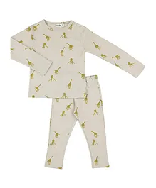 Trixie Pyjama 2 Pieces 100% Organic Cotton 116 -  Groovy Giraffe