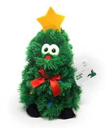 Mad Toys Festive Animated Singing Christmas Tree Plush Toy - 28 cm