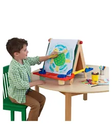 KidKraft Wooden Tabletop Easel - Multicolor