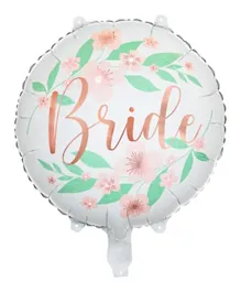 PartyDeco Flower Bride Foil Balloon