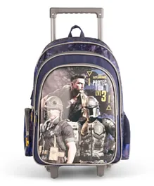 PUBG Corp Battlegrounds Level 3 Protection Trolley Backpack - 16 Inches