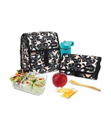 Packit Freezable Lunch Bag Wild Leopard - Grey