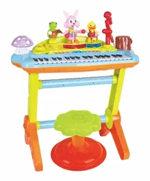 Fab N Funky Little Learners Piano Set with Music & Light
