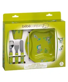 Bebeconfort Feeding Set - Green