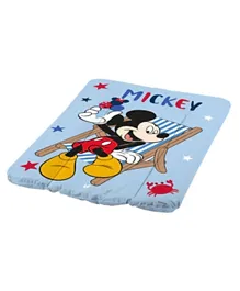 Keeeper Baby Changing Mat Mickey Mouse Print - Blue