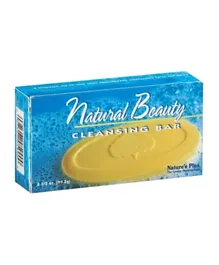 NaturesPlus Natural Beauty Cleansing Bar - PH Balanced - 3.5 OZ