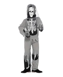 Mad Costumes Ghostly Skeleton Halloween Costume - Grey