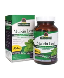 Nature's Answer Mullein Leaf Vegetarian - 90 Capsules