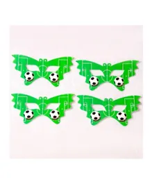 Italo Party Mask Football Printed - 4 Pieces