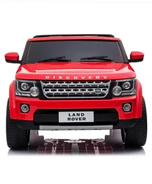 Land Rover Licensed Battery Operated Ride On with Remote control - Red