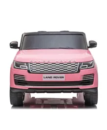 Battery Operated Range Rover Ride On with Realistic Design and Horn Sound - Pink