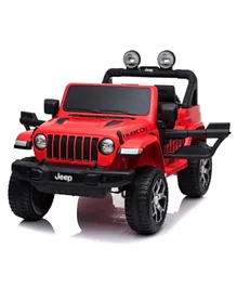 Jeep Licensed Battery Operated Ride On with Remote control - Red