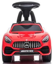 Mercedes Manual Push Ride On with Music - Red