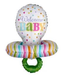 Party Centre Baby Pacifier Multi-Balloon - Multicolor