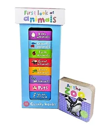 Book Tower: First Look at Animals Set of 10 Books - English