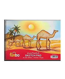Funbo Sketch Pad A4 110 gsm - 20 Sheets