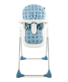 Evenflo Fava Compact High Chair - Retro Blue