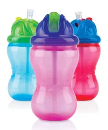 Nuby No-Spill Flip-It  cup Purple - 360ml Multicolor