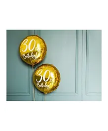 PartyDeco 30th Birthday Foil Balloon