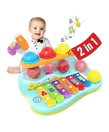 BAYBEE 2 In 1 Hammer Case Xylophone Musical Toy