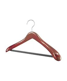 Whitmor Cherry Wood Collection Suit Hanger