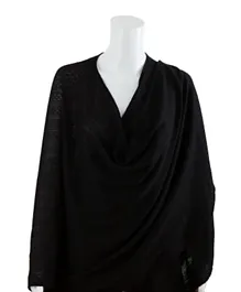 Bebitza Textured Knit Nursing Cover - Black