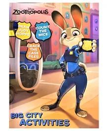 Disney Zootropolis Big City Activities: Over 40 Things to Do Activity Book - 48 Pages