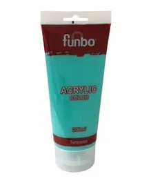 Funbo Acrylic Tube 59 Turquoise 200mL - Assorted