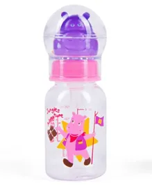 Babe Baby Feeding Bottle Purple and Pink - 125ml