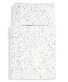 SnuzPod 100% Soft Jersey Cotton Reversible Duvet Cover and Pillowcase Set - Colour Spots
