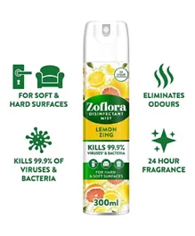 Zoflora Air Freshner Mist Lemon Zing - 300mL