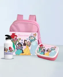 Essmak Personalized Backpack Set Disney Princesses - 11 Inches