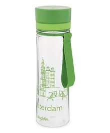زجاجة ماء ألادين أفيو سيتي سيريز باريس - أخضر 0.6 لتر