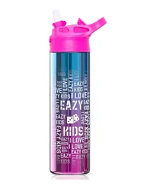 Eazy Kids Double wall Stainless Steel Water Bottle Pink - 530mL
