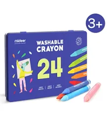 Mideer Washable Crayons - 24 Colours