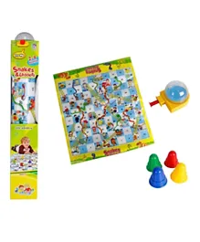 UKR Snake and Ladders Board Game - 2+ Players