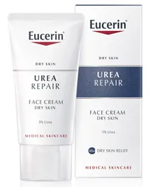 Eucerin Urea Repair Plus 5% Urea Smoothing Face Cream - 50mL