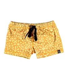 Beach & Bandits Stu-Art Sun Swim Shorts - Yellow