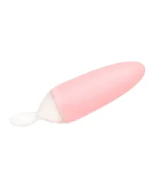 Boon Squirt Silicone Baby Food Dispensing Spoon Pink - 89ml