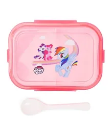 Eazy Kids Pony Bento Lunch Box With Spoon - Fun
