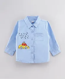 Kookie Kids Full Sleeves Shirt - Blue