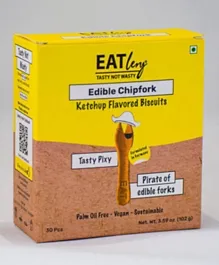 إيتليري تاستي بيكسي ملعقة صالحة للأكل على شكل بسكويت حلو - 30 قطعة