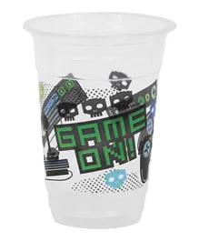 Unique Gamer Birthday Cups - Pack of 8
