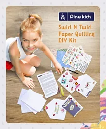 Pine Kids My Personal Greeting Card DIY Kit - Multicolour