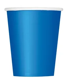 Unique Royal Blue Cup Pack of 14 - 266 ml