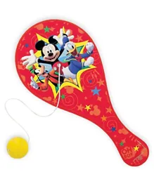 Party Centre Mickey Mouse Paddle Ball Favor - Multicolour