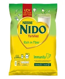 Nido Nestle Fortified Milk Powder Rich in Fiber Pouch - 2250g