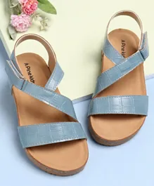 Pine Kids Sandals With Velcro Closure - Blue