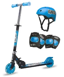 Ignite Flow Scooter 2 Wheel Combo Pack - Blue
