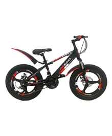 دراجة بريغو للأطفال من مايتس - أسود أحمر